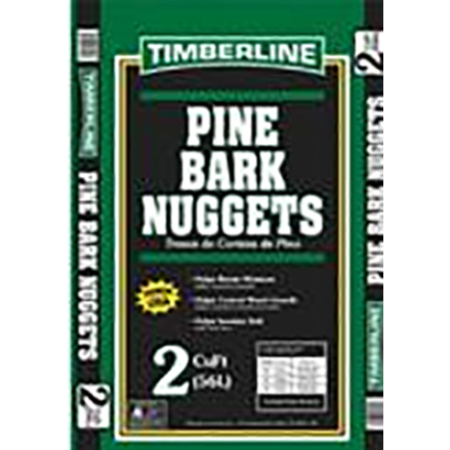 OLDCASTLE LAWN & GARDEN TIMBERLINE Bark Nugget, Pine, 2 cu-ft Package, Bag 52055472